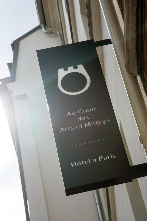 Hotel Au Coeur Des Arts Et Metiers Paris Eksteriør billede